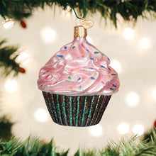 Load image into Gallery viewer, Pink Chocolate Cupcake Ornament [Online Only]
