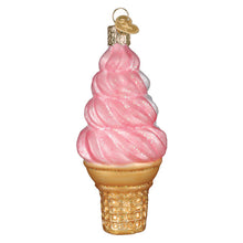 Load image into Gallery viewer, Strawberry Swirl Soft Serve Ornament [Online Only]

