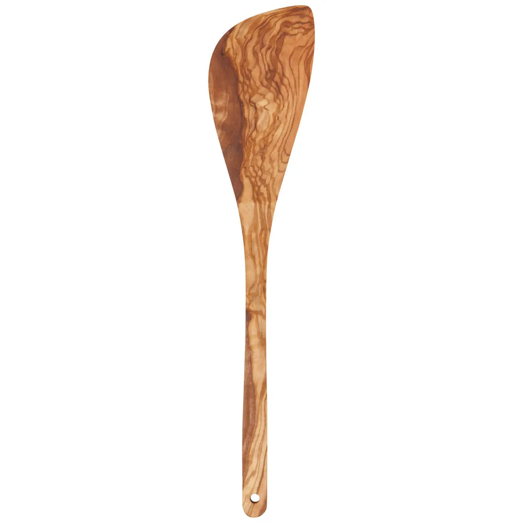 Olive Wood Corner Spoon