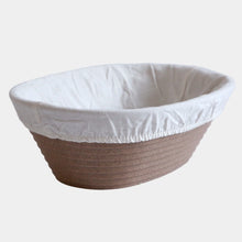 Load image into Gallery viewer, Oval Breadtopia Banneton + Liner

