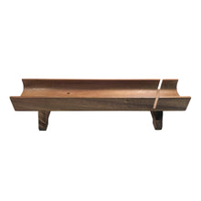 Load image into Gallery viewer, Acacia Wood French Bread Slicer Raised Tray [Online Only]
