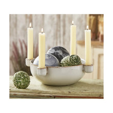 Load image into Gallery viewer, Stoneware Candleholder Bowl

