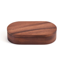 Load image into Gallery viewer, Acacia Wood Salt &amp; Pepper Pinch Pot w/ Cover [Online Only]
