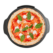 Load image into Gallery viewer, Outset Cast Iron Pizza Pan/Stone 18&quot;
