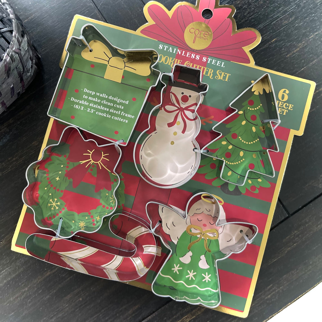 Christmas Cookie Cutter 6-Piece Set