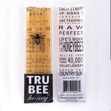 Load image into Gallery viewer, TruBee Honey Straw Packages (8 Sticks per Pack)
