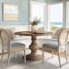 Load image into Gallery viewer, Round Pedestal Dining Table - Walnut [Online Only]
