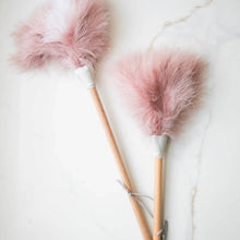 Load image into Gallery viewer, Pink Ostrich Feather Duster
