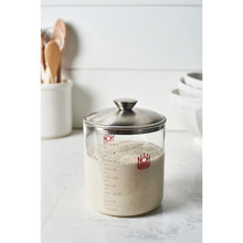 Load image into Gallery viewer, King Arthur Baking Glass Sourdough Crock
