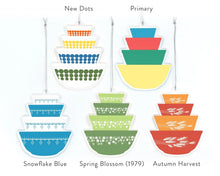 Load image into Gallery viewer, Pyrex-Inspired Ornament Double-Sided Acrylic Retro Christmas
