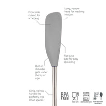 Load image into Gallery viewer, Flex-Core® Silicone and Stainless Steel Jar Scraper [Online Only]
