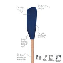 Load image into Gallery viewer, Flex-Core® Silicone and Wood Jar Scraper [Online Only]
