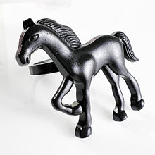 Load image into Gallery viewer, Horse Metal Napkin Rings, Set of 4 (5 Color Options) [Online Only]

