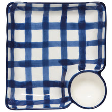 Load image into Gallery viewer, Grid Dip N' Dish Plate
