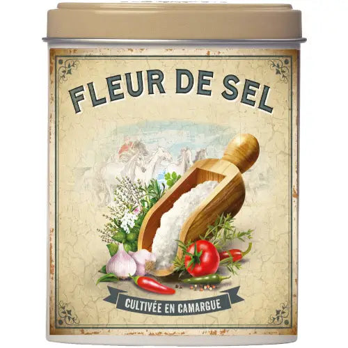 Esprit Provence Fleur De Sel from Camargue Tin
