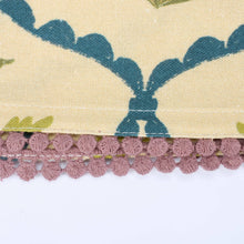 Load image into Gallery viewer, Folk Diamond Floral Kitchen Towel
