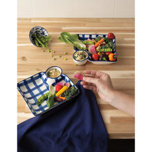 Load image into Gallery viewer, Grid Dip N' Dish Plate
