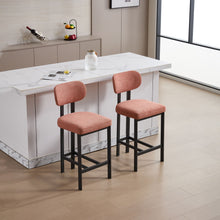 Load image into Gallery viewer, Modern Counter Height Stools (Set of 2) [Online Only]
