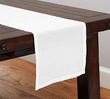 Load image into Gallery viewer, Handmade Basic Hemstitch Border Linen-Cotton Tablecloth [Online Only]
