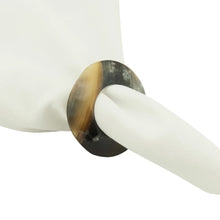 Load image into Gallery viewer, Brown Buffalo Horn Napkin Rings, Set of 4 [Online Only]
