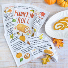 Load image into Gallery viewer, Pumpkin Roll Kitchen Towel

