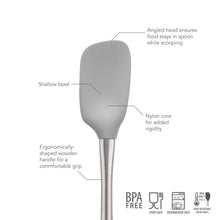 Load image into Gallery viewer, Flex-Core® Silicone and Stainless Steel Spoonula [Online Only]

