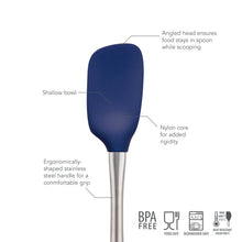 Load image into Gallery viewer, Flex-Core® Silicone and Stainless Steel Spoonula [Online Only]
