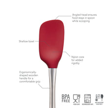 Load image into Gallery viewer, Flex-Core® Silicone and Stainless Steel Spoonula [Online Only]
