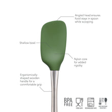 Load image into Gallery viewer, Flex-Core® Silicone and Stainless Steel Spoonula [Online Only]
