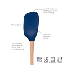 Load image into Gallery viewer, Flex-Core® Silicone and Wood Spoonula [Online Only]
