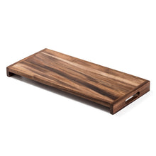 Load image into Gallery viewer, Acacia Wood Long Serving Tray with Solid Bottom [Online Only]
