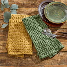 Load image into Gallery viewer, Waffle Weave Towel - Loden
