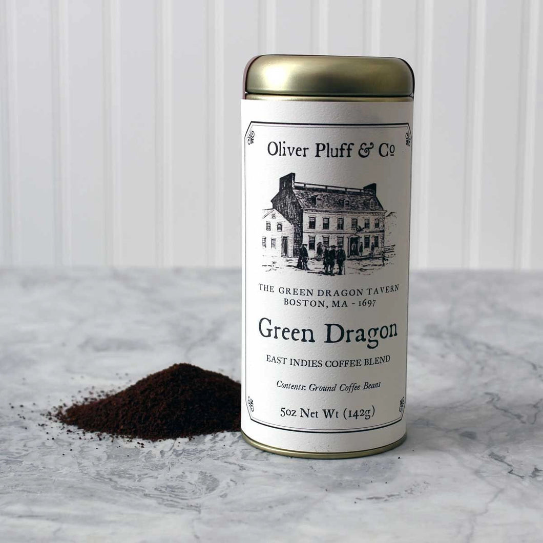 Green Dragon Coffee Blend Tin