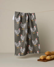 Load image into Gallery viewer, Geometry Hen House Tea Towel

