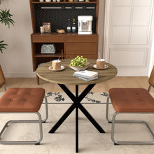 Load image into Gallery viewer, Round Compact Dining Table - Rustic Brown [Online Only]
