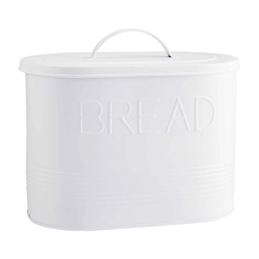 Embossed Tin Bread Box