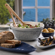 Load image into Gallery viewer, Mason Cash Nautical Turtle Blue Mixing Bowl Size 24
