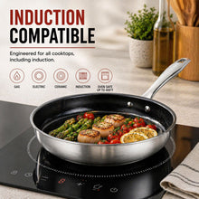 Load image into Gallery viewer, Alva Stainless Steel + Non-Stick Frying Pan—Various Sizes [Online Only]
