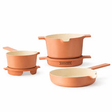 Load image into Gallery viewer, Alva 5-Piece Nesting Cookware Set [Online Only]

