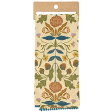 Load image into Gallery viewer, Fall Folk Floral Kitchen Towel
