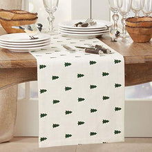Load image into Gallery viewer, Christmas Tree Cotton Table Linens [Online Only]
