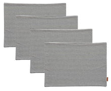Load image into Gallery viewer, Fennco Styles Striped Two-Side Use Reversible Placemats, Set of 4 (2 Colors) [Online Only]
