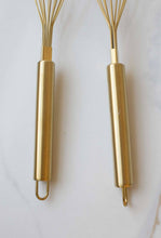 Load image into Gallery viewer, Auric Gold Stainless Steel Whisk
