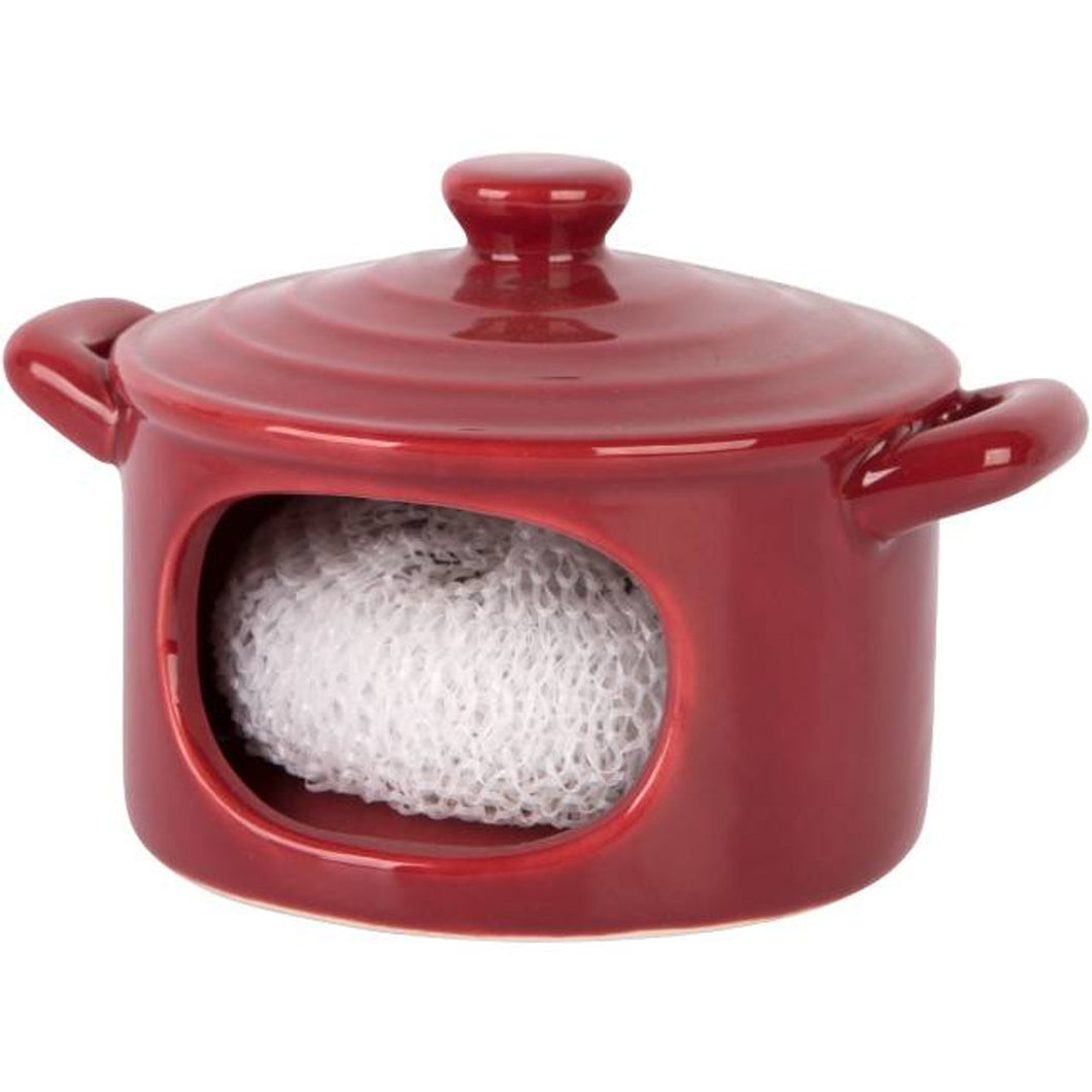 Red Dutch Oven Scrubby Holder