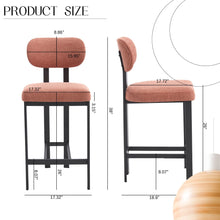 Load image into Gallery viewer, Modern Counter Height Stools (Set of 2) [Online Only]
