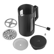 Load image into Gallery viewer, Kaffe Black Double Wall French Press Coffee Maker
