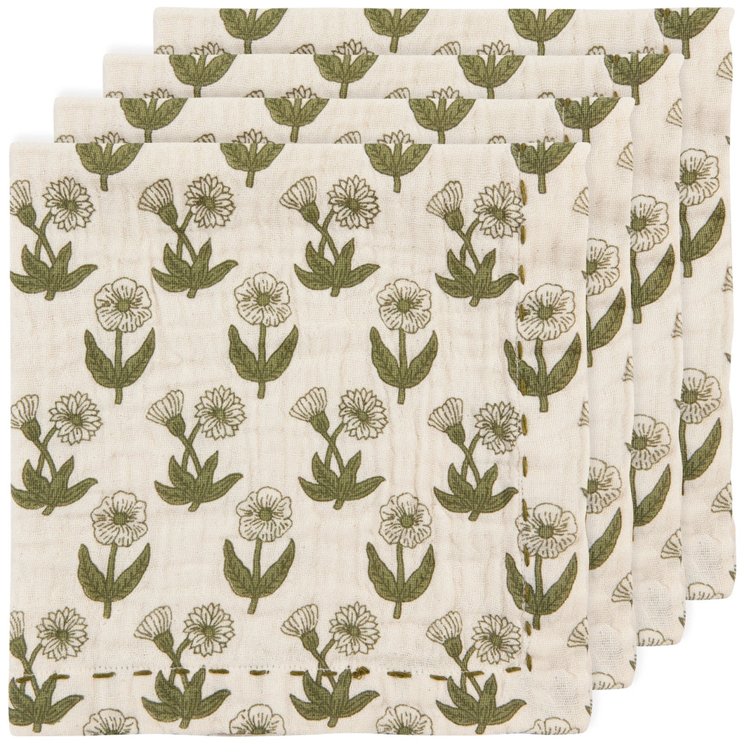 Bloom Double Weave Napkins Set of 4