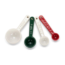Load image into Gallery viewer, Ceramic Christmas Measuring Spoons
