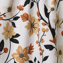 Load image into Gallery viewer, Geometry Spiced Florals Tea Towel
