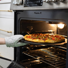 Load image into Gallery viewer, Outset Cast Iron Pizza Pan/Stone 18&quot;
